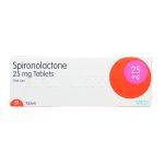 Spirinolactone 25mg Tablets, 28 Tablets