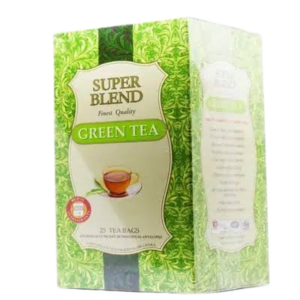 Super Blend Green Tea Pack Size 25 antioxidant rich green tea for daily wellness natural refreshment healthy lifestyle support and tea enjoyment in Nigeria pharmacy