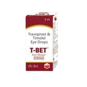 T-Bet Eye Drops - Travoprost Timolol Eye Drops, 3ml