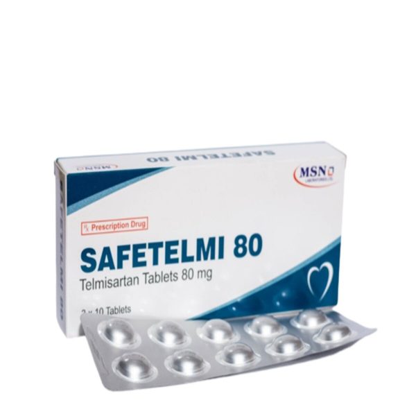 Telmisartan 80mg Tablets, 30 Tablets