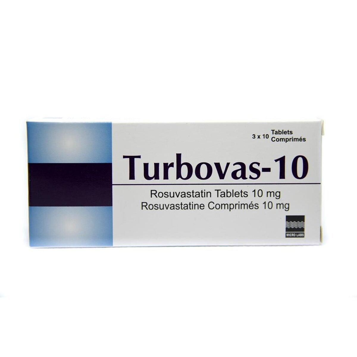 Turbovas 10mg Tablets, 30 Tablets