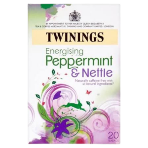 Twinings Energising Peppermint and Nettle Pack Size 20 herbal tea with peppermint and nettle for refreshing wellness support natural vitality and daily tea enjoyment in Nigeria pharmacy