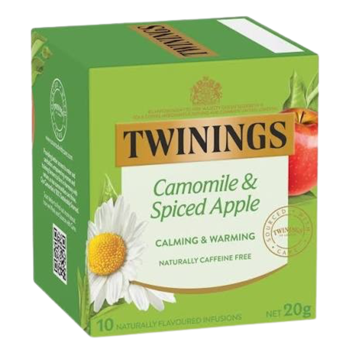 Twinings Warming Camomile and Spiced Apple Pack Size 20 herbal tea with camomile and spiced apple for comforting wellness support relaxing tea enjoyment and daily refreshment in Nigeria pharmacy