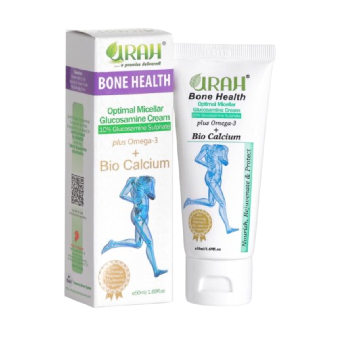 Urah Bone Health Glucosamine With Omega 3 for joint and bone support in Nigeria pharmacy