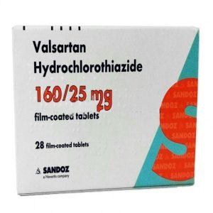 Valsartan HCT 160mg25MG Tablets, 28 Tablets