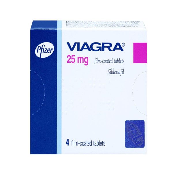 Viagra 25mg Tablets, 4 Tablets UK