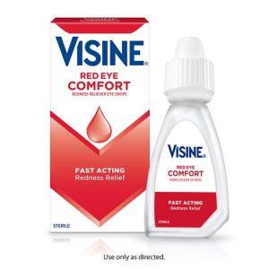 Visine Red Eye Hydrating Comfort Eye Drop - Redness Relief, 8ml