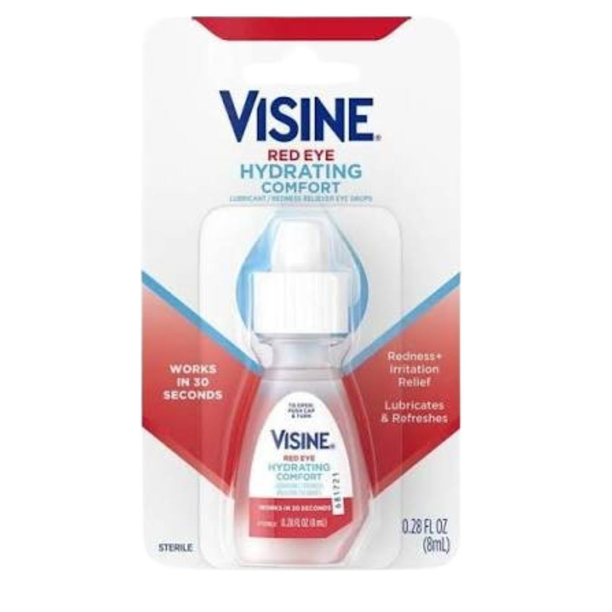 Visine Red Eye Hydrating Comfort Eye Drop Redness Relief 8ml for red eyes eye hydration soothing comfort and redness reduction in Nigeria pharmacy
