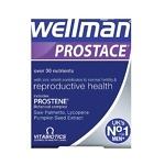 Vitabiotics Wellman Prostace Tablets, 60 Tablets – men’s health supplement formulated with vitamins, minerals, and plant extracts to support prostate health, immune function, and reproductive wellbeing.
