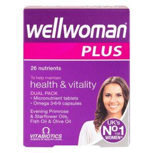 Vitabiotics Wellwoman Plus Tablets, 56 Tablets