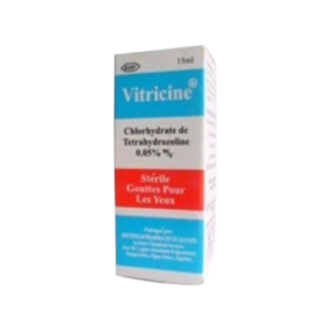 Vitricine Eye Drops 15ml for dry eye relief soothing irritated eyes artificial tear support and long lasting eye hydration in Nigeria pharmacy