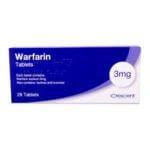 Warfarin 3mg Tablets 28 Tablets