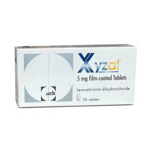 Xyzal Tablets - Levocetirizine 5mg Tablets, 10 Tablets