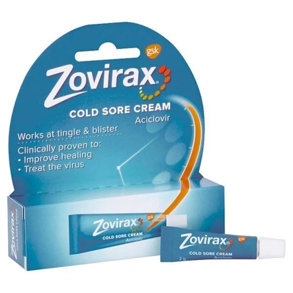 Zovirax Cold Sore Cream, 2g