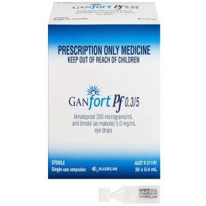 anfort Single Dose Preservative Free Eye Drops, 30 X 0.4ml