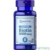 Puritan's Pride Super Biotin 5000mcg Capsules 60 Capsules 1