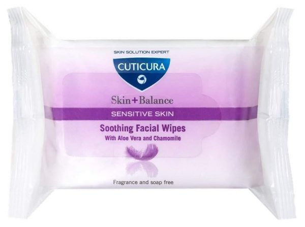 Cuticura Sensitive Skin 25 wipes