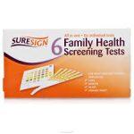 Sure Sign 6 Family Health Screening Tests