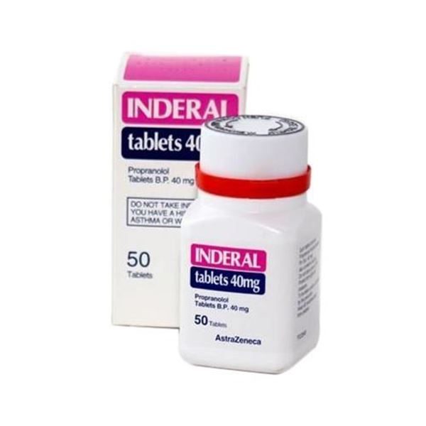 Inderal Tabletas 40mg X 50