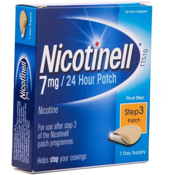 Nicotinell 7mg Patch Step 3  7 patches