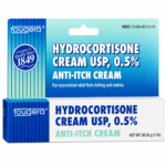 Hydrocortisone 0.5 Percent Cream 15g for eczema dermatitis itching and mild skin inflammation relief support in Nigeria pharmacy