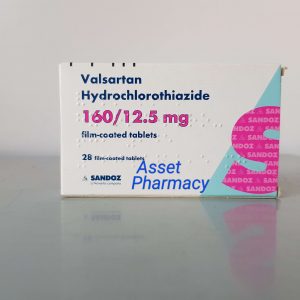 Valsartan HCT 160mg/12.5mg Tablets, 28 Tablets