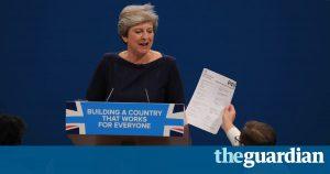 May offers the British dream but speech turns into a nightmare 15