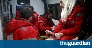 Race to evacuate sick from besieged eastern Ghouta region of Syria 8