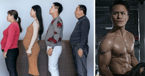 Chinese Family Spends 6 Months Working Out, And Here Are Their Before-And-After Pics 57