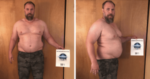 Father-Of-Three Realizes He Cant Keep Up With His Children, Transforms His Body Beyond Recognition In 6 Months 20