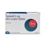 Tadalafil 5mg Tablets 28 tablets is a prescription medicine commonly used to help manage erectile dysfunction (ED) and symptoms of enlarged prostate (BPH) in adult men. Daily tadalafil treatment supports improved blood flow and urinary symptom relief under medical supervision in Nigeria.
