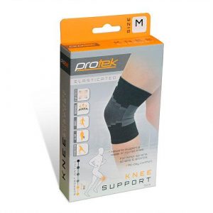 Elasticated knee support