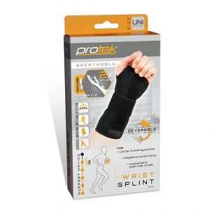 Wrist splint universal size and reversible