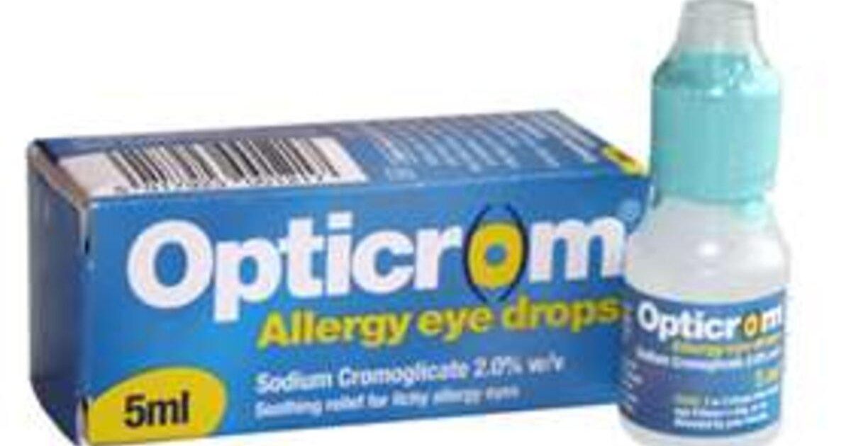 Opticrom Allergy Eye Drops, 5ml - Asset Pharmacy