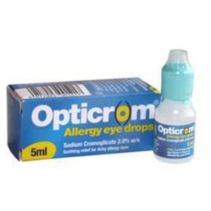 Opticrom Allergy Eye Drops, 5ml