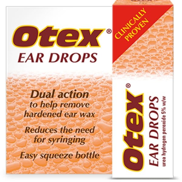 Otex Ear Drops - Ear Wax Removal Drops, 8ml