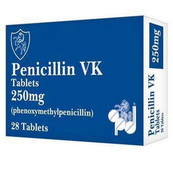 Penicillin VK 250mg Tablets - Phenoxymethylpenicillin, 28 Tablets