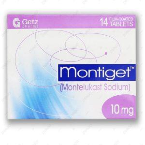 Montiget 10mg tablet - Montelukast Tablet, 14 Tablets