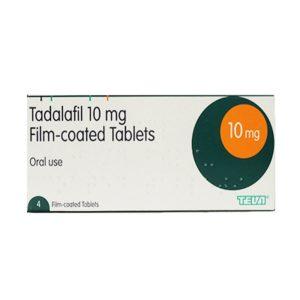 Tadalafil 10mg Tablets, 4 Tablets