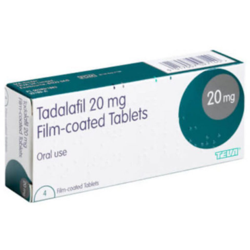 Tadalafil 20mg Tablets, 4 Tablets - Asset Pharmacy