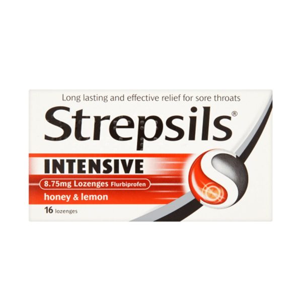 Strepsils Intensive Lozenges - Flubiprofen Lozenges, 16's