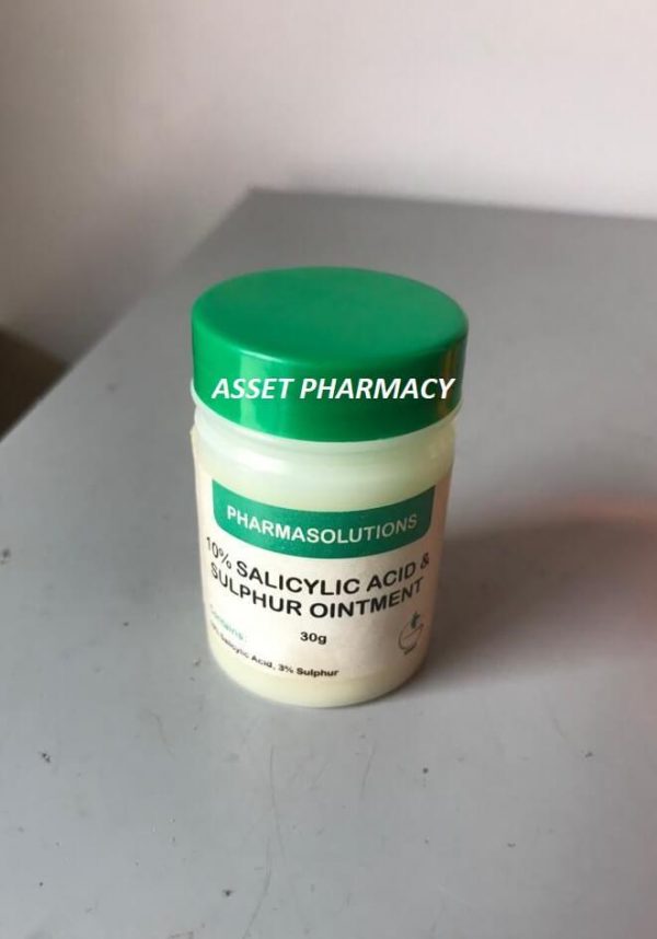 10% Salicylic Acid & Sulphur Ointment 30g - Asset Pharmacy