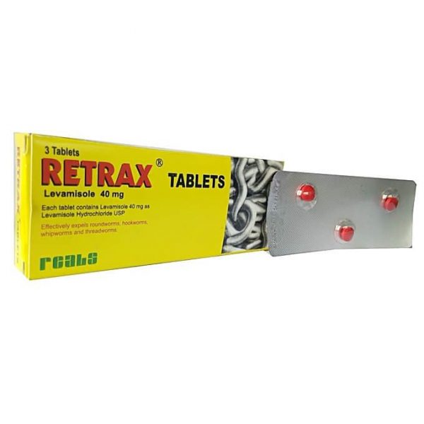 Retrax 40MG Tablets 3 Tablets