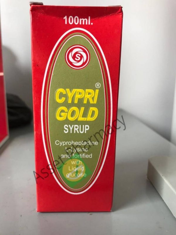 Cypri Gold Syrup 100ml Asset Pharmacy