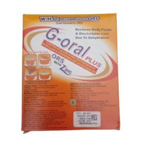 G-Oral Plus Sachet - ORS with Zinc,1 Sachet