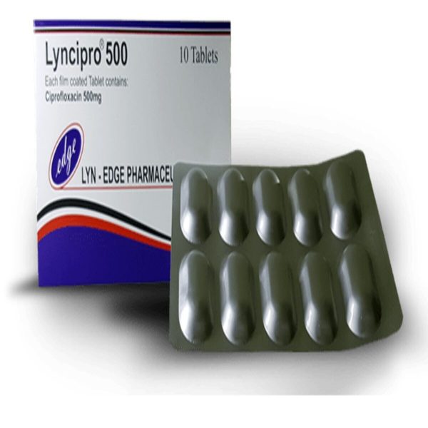 Lyncipro 500 Tablets, 10 Tablets