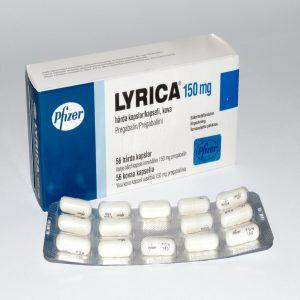 Lyrica 150mg Capsules - Pregabalin 150mg, 28 Capsules