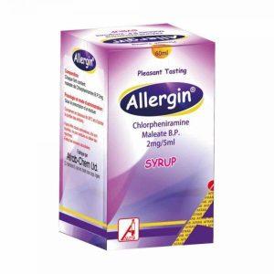 Allergin Syrup - Children's Allergy Relief Syrup - 60ml