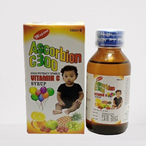 Ascorbion C300 - Vitamin C Syrup, 100ml