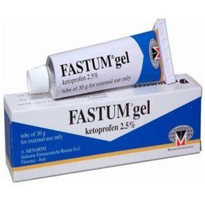 Fastum Gel - Ketoprofen 2.5 % Gel, 50g